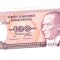 Bancnota Turcia 100 lire 1984, stare foarte buna
