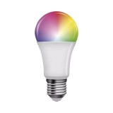 Bec inteligent LED LUXION Wi-Fi + Bluetooth, E27, 9W, RGBCW, Dimabil, Aplicatie SmartElectro IntelligentHouse