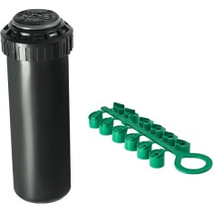 Aspersor Pop-up Rotativ S 075s,3/4" , Presiune 2-5 Bari, Debit Maxim 4,5-32,6 L/m, Suprateran,raza 7.9-14.9 M