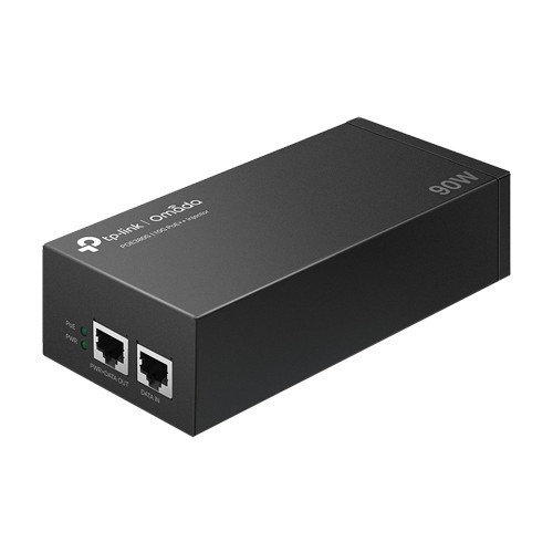 Injector Hi-PoE, 2 x RJ45 10G, 90W - TP-Link Omada POE380S SafetyGuard Surveillance