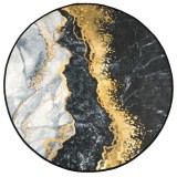 Cumpara ieftin Covor lavabil, multicolor, &Oslash; 120 cm, anti-alunecare