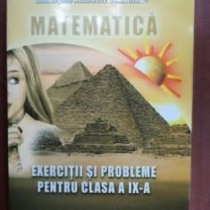 Matematica, exercitii si probleme pentru clasa a IX-a- Gheorghe Adalbert Schneider