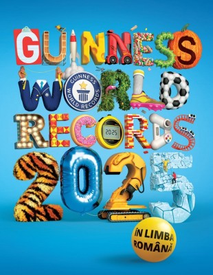 Guinness World Records 2025. Cartea Recordurilor 2025 In Limba Romana, - Editura DPH foto