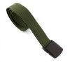 Curea tactica reglabila pentru pantaloni, kaki, 120 cm, catarama cu zavor, Oem
