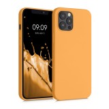 Husa pentru iPhone 12 Pro Max, Silicon, Galben, 52714.217