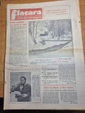 ziarul flacara 14 ianuarie 1983 - mihai eminescu ,articol alunisul de mures,