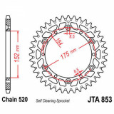 Pinion spate AL 520 Z40 JTA853.40 Cod Produs: MX_NEW 12110847PE