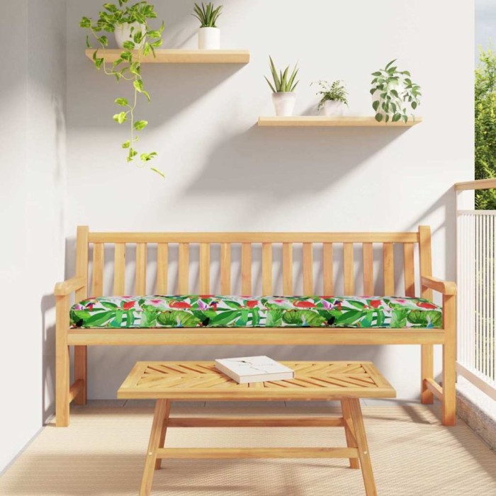 vidaXL Set de perne pentru palet Floral 2 pcs Jungla tropicală