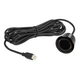 Senzor de parcare Blow, 19mm, cablu 240cm, culoare neagra, 1 bucata