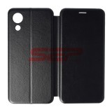 Husa Flip Cover Samsung Galaxy A03 Core, Negru, Protectie Completa