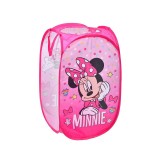 Cos depozitare jucarii, Minnie Mouse, 35x35x58, Pliabil, ATU-085208, Roz, Oem