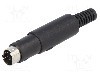 Conector mini DIN, tata, 6, CHANGZHOU DAHUA IMP AND EXP (GROUP) CO - VG05022-6P