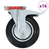 Gossi roti pivotante, 16 buc., 200 mm