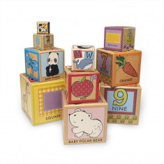 Piramida educationala Melissa &amp; Doug, 2 ani+