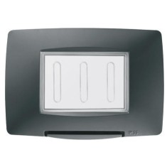 Rama Ornament 3M Gewiss Chorus IP55 negru GW16703TN