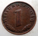 2.419 GERMANIA 1 REICHSPFENNIG 1937 D, Europa, Bronz