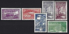 Romania 1939 - Lp 132 - Ceferiada - 70 de ani de existenta C.F.R. - serie - MNH***