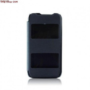 HUSA FLIP D-VIEW WINDOW LG G2 D802 DARK BLUE foto