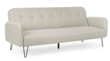Cumpara ieftin Canapea extensibila tapiterie textil bej Bridjet 200x82x81 cm