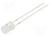 Dioda LED, 5mm, verde, 1560mcd, 14mA, 5,5...20V, OPTOSUPPLY - OSG5DA5GA1B-CRLED14