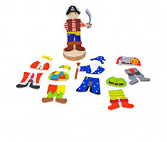 Joc magnetic BigJigs Toys Costume de carnaval foto