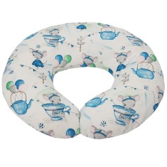 Perna pentru alaptare, 100% Bumbac, 60X60 cm, Appekids - Mouse foto