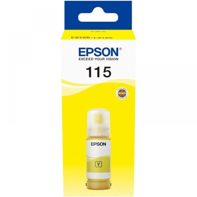 Cerneala Epson 115 C13T07D44A L8160 L8180 Original Yellow 70ml foto