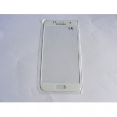 Carcasa (Sticla) Geam Samsung G930 Galaxy S7 Alb Orig China foto