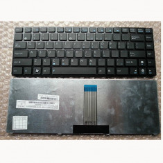 Tastatura laptop Asus Eee PC 1201N neagra US cu rama foto