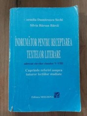 Indrumator pentru receptarea textelor literare CLASELOR 5-8- Cornelia Dumitrascu Sechi, Silvia Barsan Barca