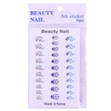 Cumpara ieftin Tatuaj decor unghii, Beauty Nail, pe baza de apa, 30 desene, Global Fashion