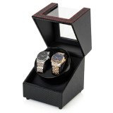 Cutie intors ceasuri automatice iUni, Watch Winder 2, Black Carbon