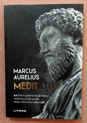 Meditatii. Editura Litera, 2024 - Marcus Aurelius foto