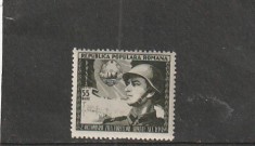 ROMANIA 1953 LP 353 ZIUA ARMATEI MNH NESTAMPILAT