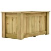 VidaXL Jardinieră &icirc;naltă, 100 x 50 x 50 cm, lemn de pin tratat 49094