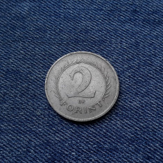 1p - 2 Forint 1966 Ungaria / ultimul an de batere