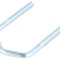 Bridă tip &ldquo;U&rdquo; oțel zinc 1,25 D 46mm filet 49mm lățime internă
