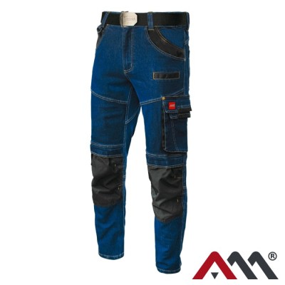 Pantaloni de lucru NEO Jeans Stretch Slim blue foto