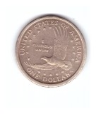 Moneda SUA 1 dollar/dolar 2000 P Sacagawea, stare buna, curata
