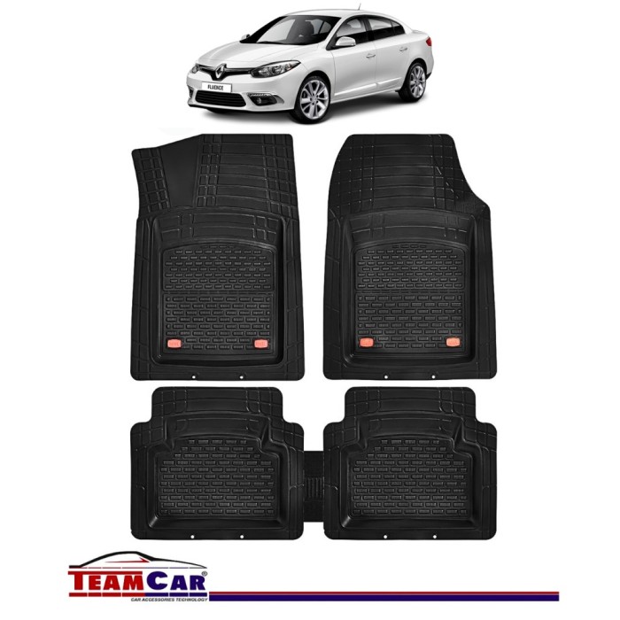Covorașe Auto TeamCar&reg; Tip Tăviță Compatibile Renault Megane III (2008&ndash;2016) - Sedan