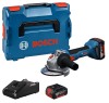 Bosch GWS 18V-8 Polizor unghiular 18V + 2 acumulatori 5Ah + incarcator ProAdvanced PowerfulTools