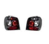 Set stopuri tuning VW POLO (6N) Hatchback, 10.1994-08.1999, Taiwan, partea stanga+dreapta, negru, transparent; cu locas bec;