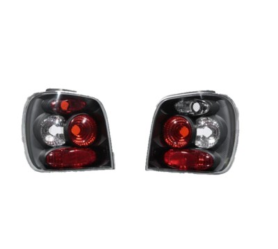 Set stopuri tuning VW POLO (6N) Hatchback, 10.1994-08.1999, Taiwan, partea stanga+dreapta, negru, transparent; cu locas bec; foto