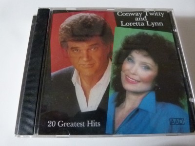 Conway Twitty,Loretta Lynn, cd foto