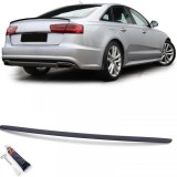 Spoiler spate sport lip mat negru potrivit pentru Audi A6 C7 sedan 11-18 Performance AutoTuning