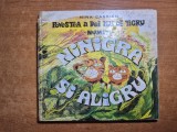 carte pentru copii - povestea a doi de tigru numiti ninigra si aligru - din anul 1973
