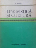 LINGVISTICA SI CULTURA-D. MACREA