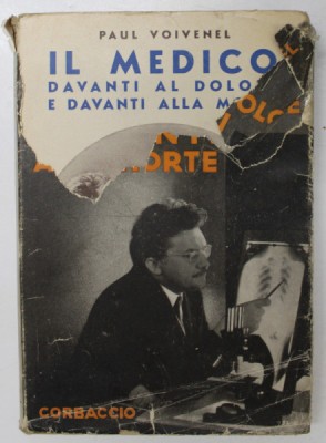 IL MEDICO DAVANTI AL DOLORE E DAVANTI ALLA MORTE di PAUL VOIVENEL , 1938 foto