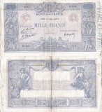1926 (8 V), 1.000 francs (P-67j.5) - Franța!