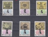 A12 S4 4 - Timbre foarte vechi - Ungaria - sah